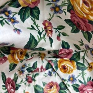 LONGABERGER Medium Vegetable Basket Liner Fabric Garden Splendor 100% Cotton NEW